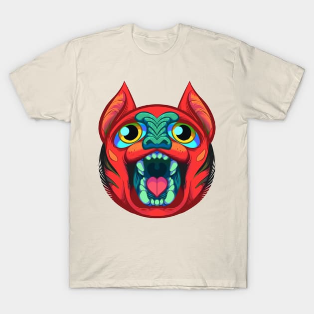 Cat monster T-Shirt by gorillaprutt